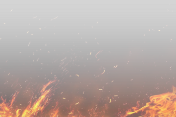A sharp flame rises quickly with pointed shapes and bright glow, captured on a transparent background. Thin streaks of light emphasize speed, making the PNG ideal for dynamic visual scenes.