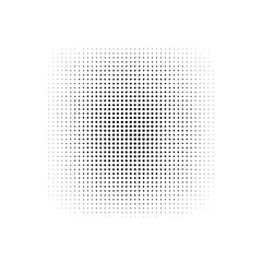 Abstract grunge halftone sqare dot pattern white background