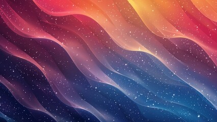 abstract background with stars
