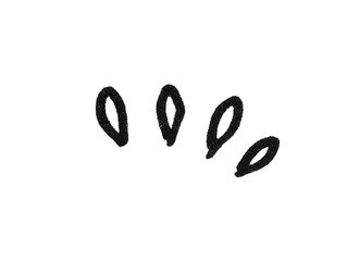 handdraw element png texture marker
