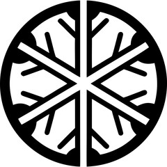 Modern Sale Badge Design with Shine Effect SVG