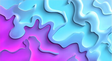 A blue and purple swirl pattern with a blue background