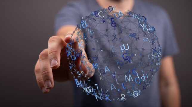 Abstract image representing global communication, networking, digital world, technology, and information access