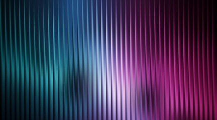 Abstract background with vertical lines and a gradient of blue and pink hues