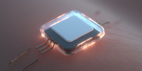 Innovative biomedical device placed on human skin for health monitoring and data collection