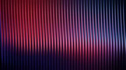 Abstract background with vertical lines and a red and blue gradient effect