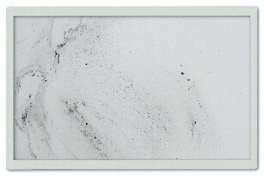 Abstract Subtle White Background With Very Fine Dust Or Powder Texture And Soft Grungy Smudges, Useful As A Minimalist Overlay Or Graphic Design Element