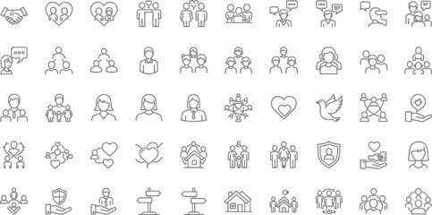 Daily Life Vector Illustration &ndash; Everyday Activities, Routine, Lifestyle Icons