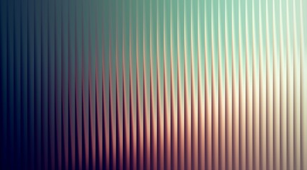 Abstract background with vertical lines and blurred gradient of green and pink