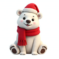 christmas toy bear