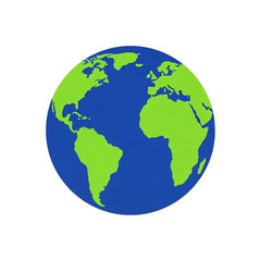 Fototapeta premium World Globe Map - Global Business International Earth Icon