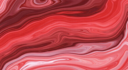 Red Marble Abstract Fluid Texture Background