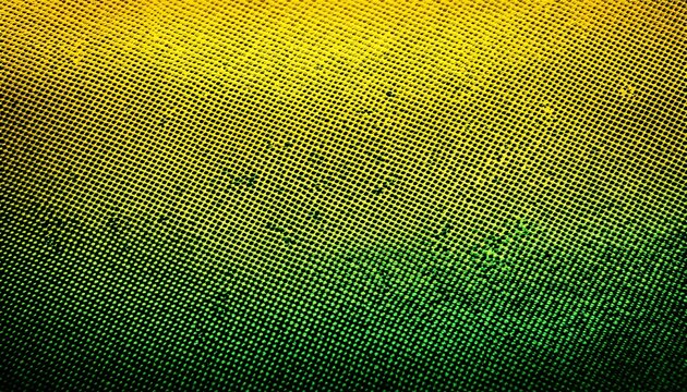 Dots Halftone Yellow Green Color Pattern Gradient Texture Background