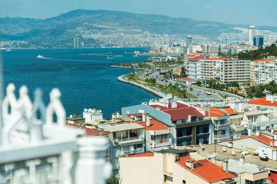 izmir city view panoramic 