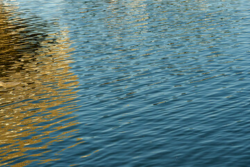 Abstract background reflected light pattern of water surface