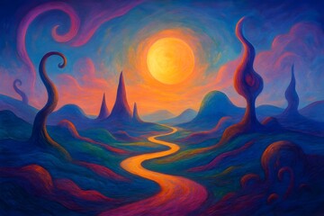 fire in the night