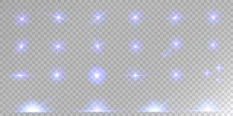 Lens Flare, light glow effect. sun or realistic shining star with backlight effect.
bokeh glitter and sparkles or sparkles on transparent background.
