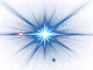 Blue Light Effect with Lens Flare Glowing on Transparent Background Shiny Star Burst Sparkle Glitter Glow for Design Elements Shiny Illustration Vector 200 Characters