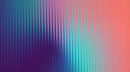 Abstract colorful background with vertical lines and blurred gradient effect