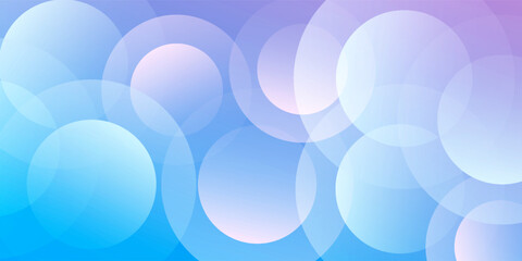 abstract background .blue and pink gradation. circle effect style. modern minimalist.eps 10