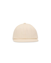 Beige baseball cap isolated on transparent background for sun protection and style