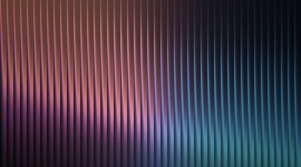 Colorful abstract background with vertical lines and gradient illumination effect