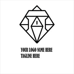 Luxury real estate logo design with geometric patterns, modern architecture icons, clean and professional look, suitable for property agencies, real estate startups, and branding projects