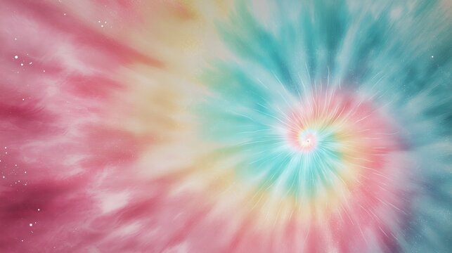 colorful rainbow watercolor tie dye, tie-dye abstract dreamy background