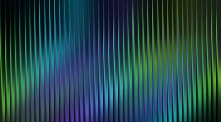 Abstract green and blue background with vertical lines and color gradients