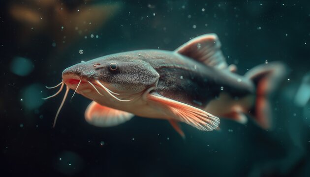 Redtail Catfish In The Aquarium: A Guide To Phractocephalus Hemioliopterus With Unique Red Tail Feature For Aquarists.