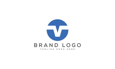 letter V logo design vector template design for brand.