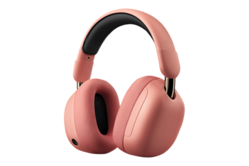 Modern Wireless Headphones Audio Device Template