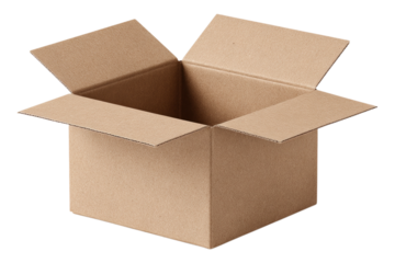 Recyclable Kraft Cardboard Box Design Template