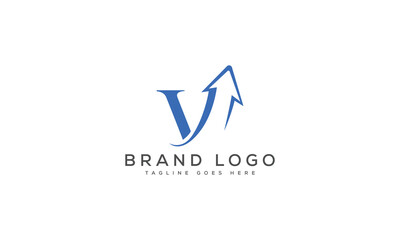 letter V logo design vector template design for brand.
