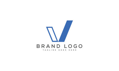 letter V logo design vector template design for brand.