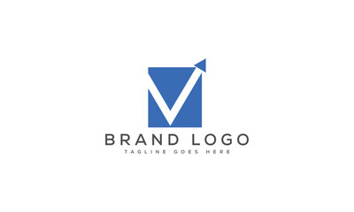 letter V logo design vector template design for brand.