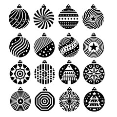 Geometric Ornament Icon Set Vector

 

 
