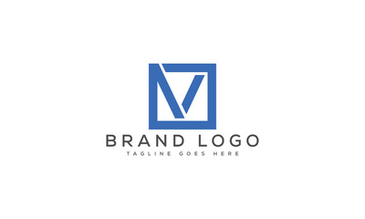 letter V logo design vector template design for brand.