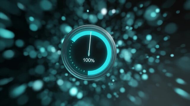 Digital Power Indicator: A mesmerizing digital indicator displays a full charge, radiating a sense of technological advancement and potential energy.