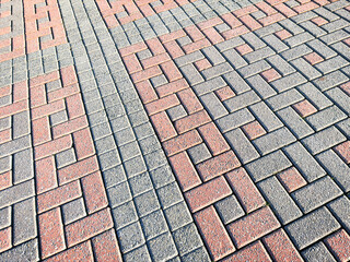 Full frame photo of paving stones