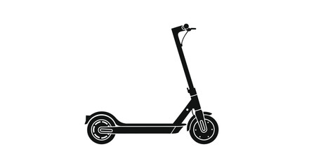 Sleek electric scooter for eco-friendly urban commuting adventures a modern transport solution for sustainable city life and convenient travel, Generative AI.