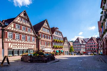 Altstadt, Calw, Schwarzwald, Deutschland 