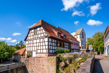 Altstadt, Bad Teichach Zavelstein, Zavelstein, Schwarzwald, Deutschland 
