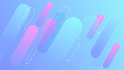 Vibrant Colorful Abstract Background. Modern Gradient Geometric Shapes for Digital Art, Creative Design, and Contemporary Graphic Projects