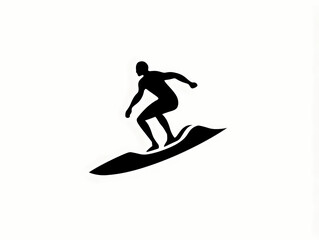 Fototapeta premium Radical Surf Shredder Riding the Waves with Effortless Style and Grace