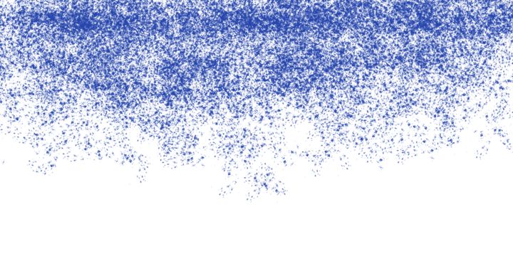 Blue Smoke Effect – Isolated Transparent Background Mist Texture for Creative Design and Decoration