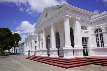 Obraz premium The Estação das Artes Cultural Complex pays homage to railway workers. Fortaleza - Ceará, Brazil.