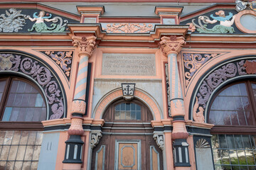 Lucas Cranach Haus in Weimar, Deutschland