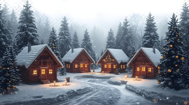 &ldquo;Warm lights, snowy vibes and magical decorations&mdash;Christmas brings joy, peace and a cozy festive spirit to every heart.&rdquo;