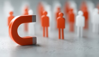 Magnetizing People: A Guide To Target Customer Advertising And Social Marketing Engagement For Personnel Selection And Employment. Expert Rendering.